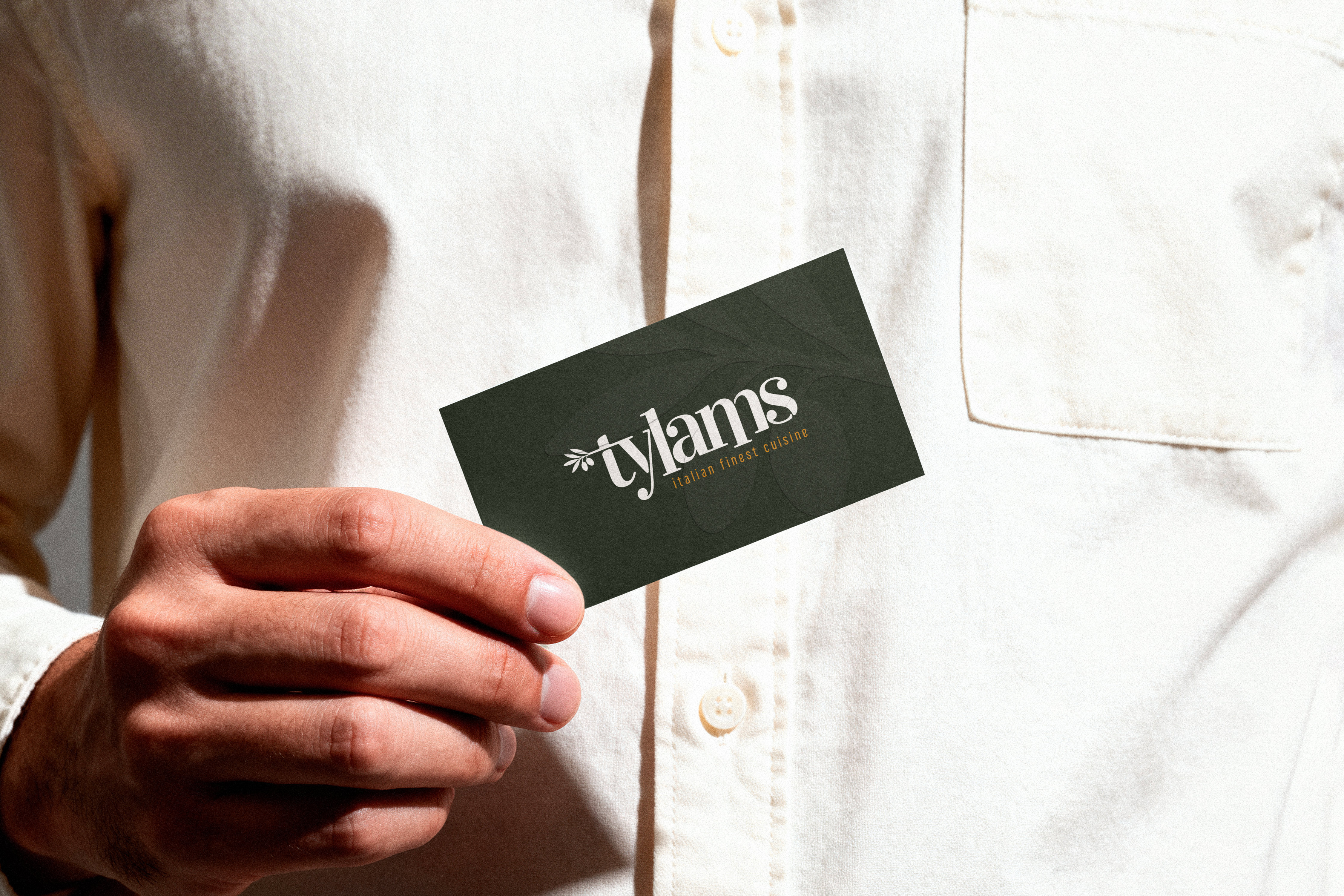 Tylams business card application